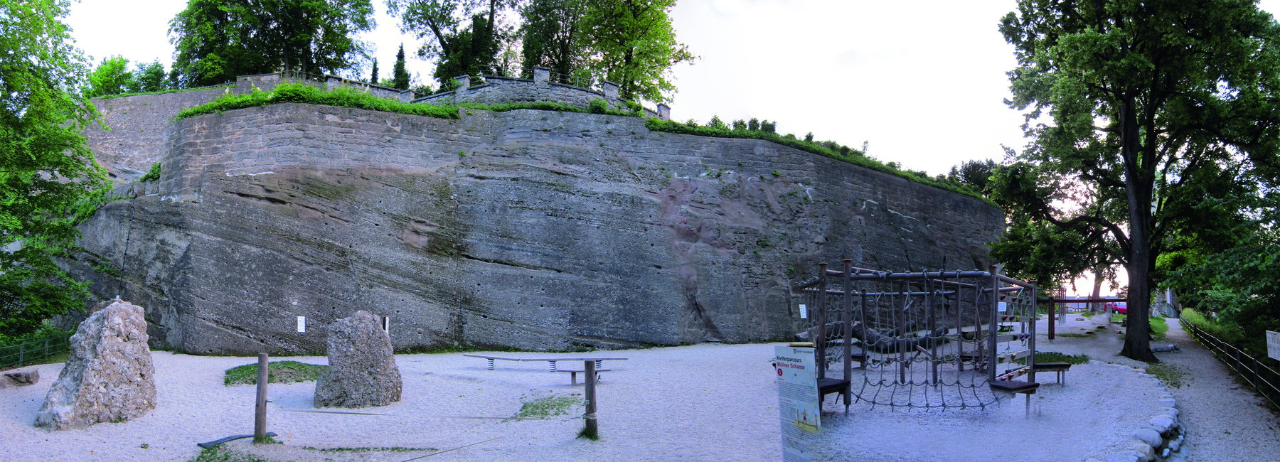 Klettergarten Müllner Schanze. Foto: freiluftleben.at
