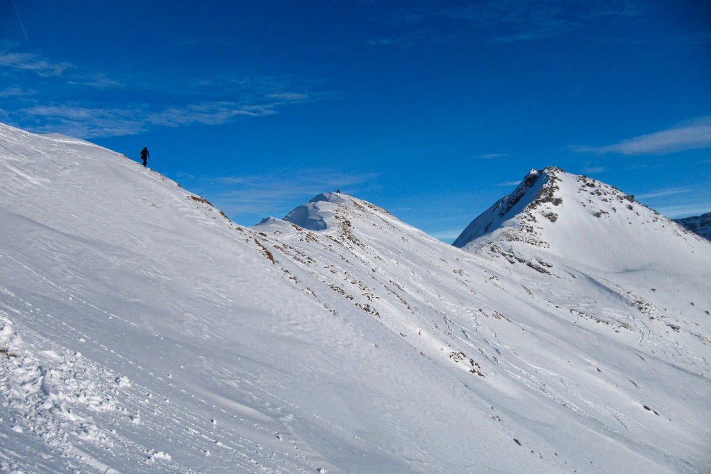 Der lange Kamm des Pfuitjöchls. Foto: Michael Pröttel (Mountain Wilderness Deutschland)