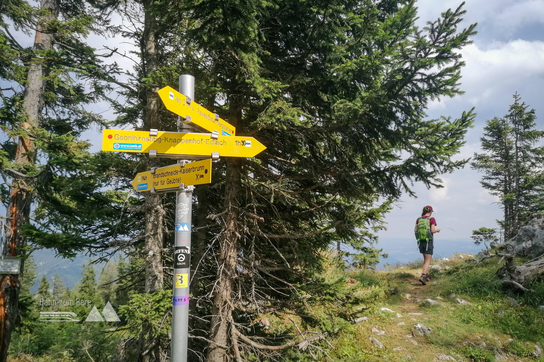 Es wird der Gsohlhirnsteig. Foto: Sarah Pallauf