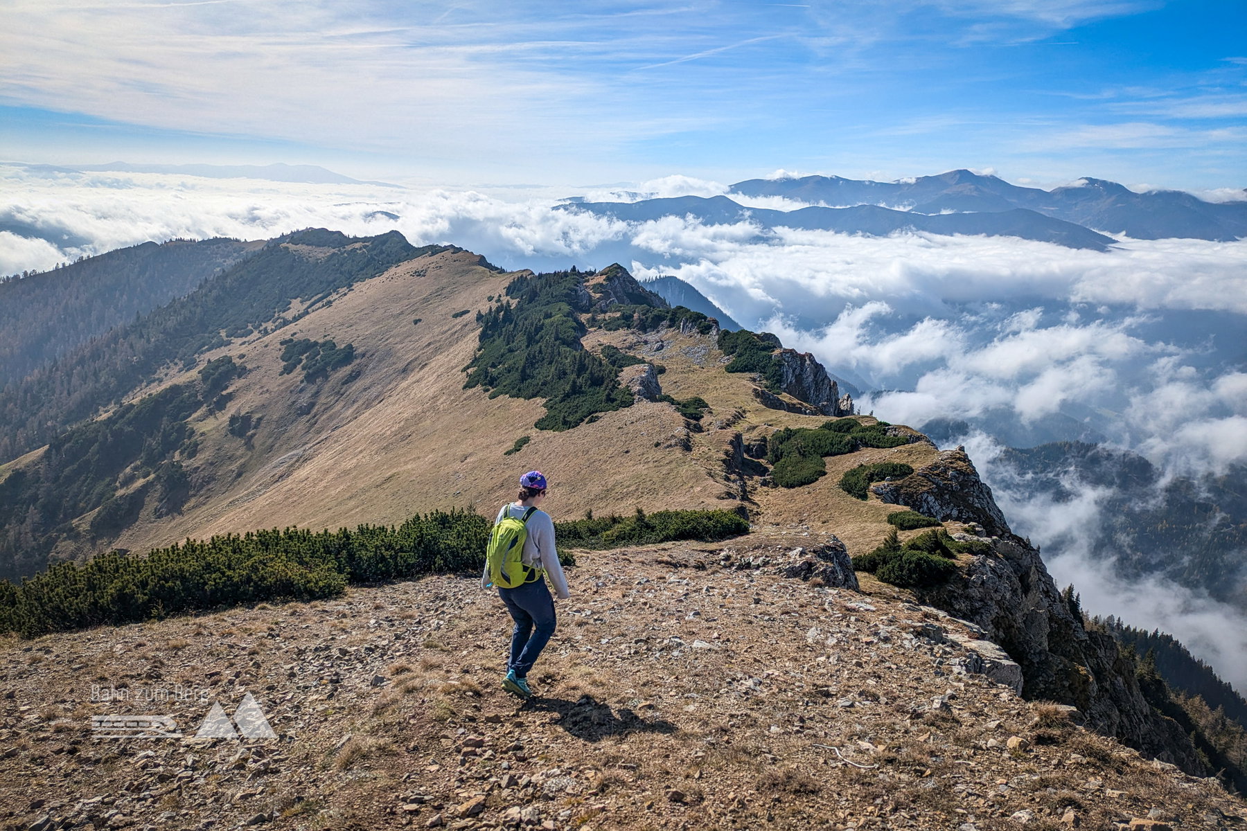Dieser Routenverlauft lässt wirklich keine (Aussichts-) Wünsche offen! Foto: Anna, POW AT