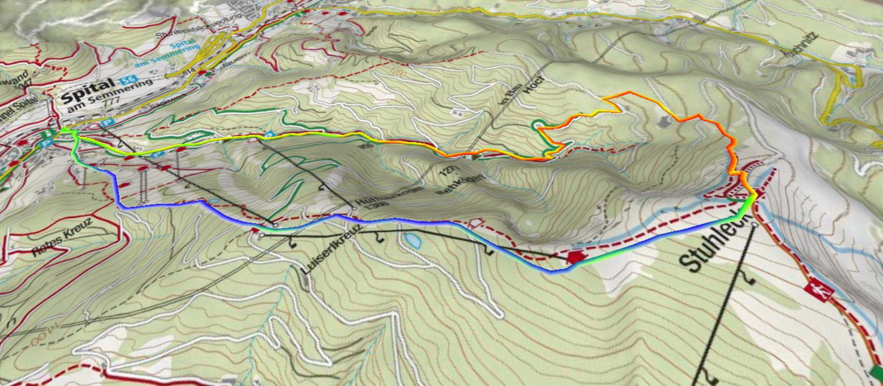 Schitour über Kaltenbachgraben aufs Stuhleck