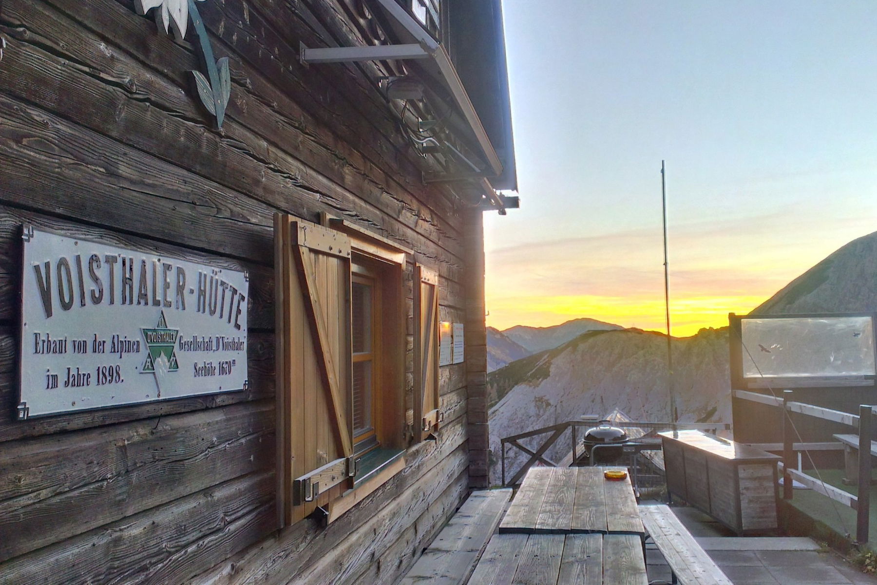 Saisonauftakt Voisthalerhütte