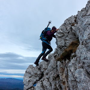 Schneefrei über den Novembergrat