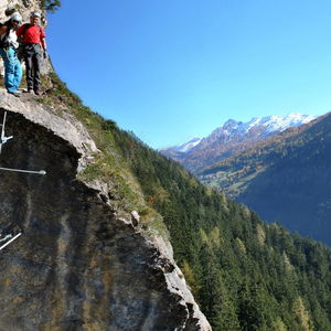Peter Kofler Klettersteig im Wipptal