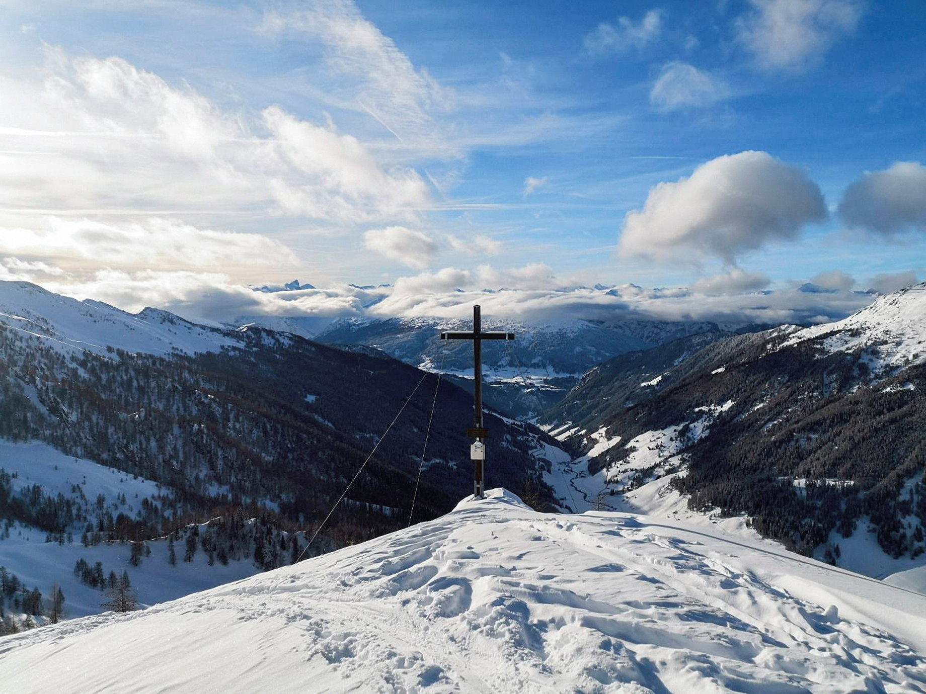 Titelbild Skitour Rauher Kopf Schmirn. Foto: Tourismusverband Wipptal