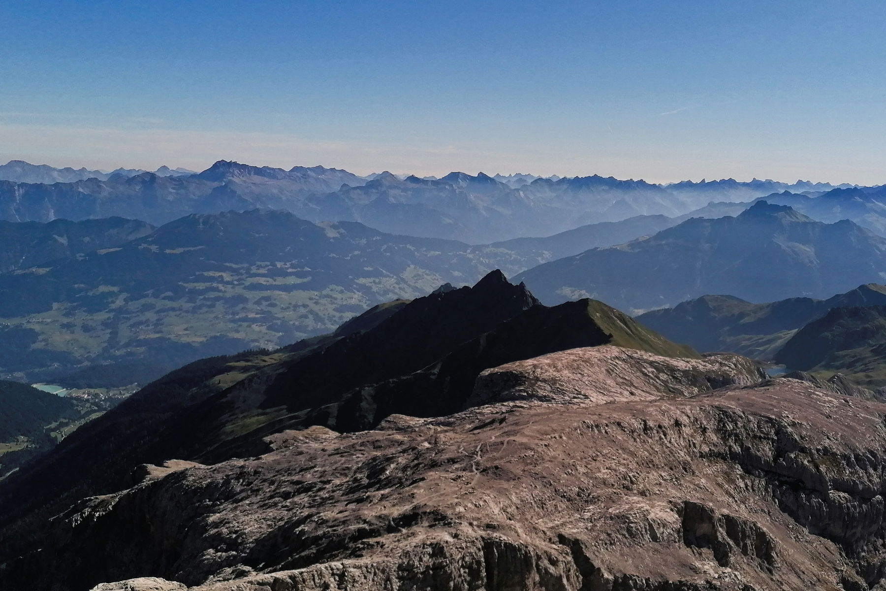Über die Sulzfluh und das Schweizer Tor