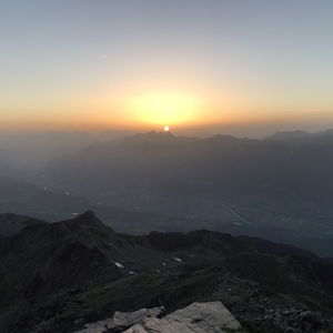 Feuriges Spektakel am Glungezer