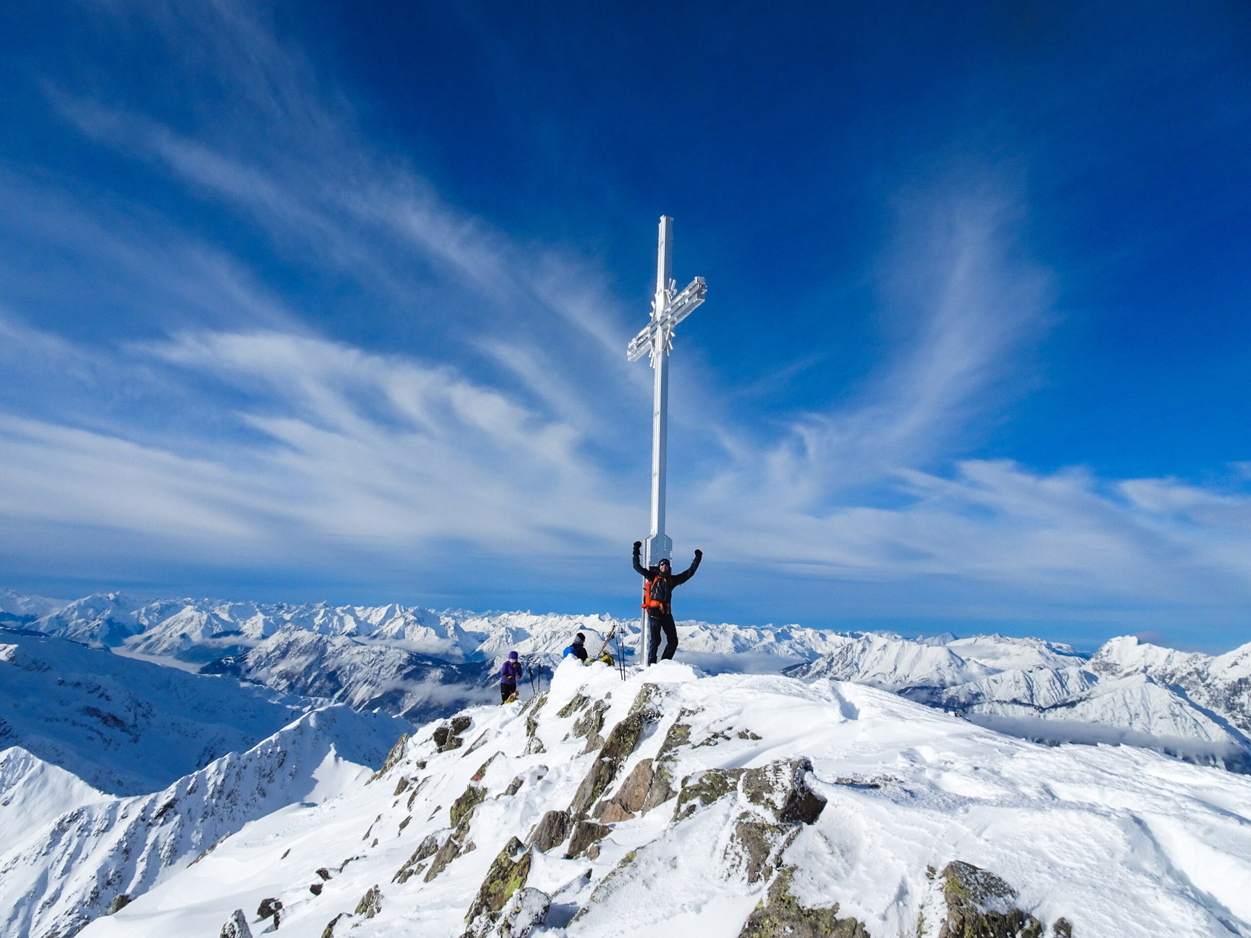 Skitour auf den Rietzer Grieskogel im Kühtai