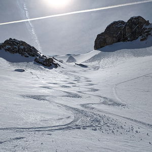 Bike and Ski Breitgrieskarscharte via Neunerkar