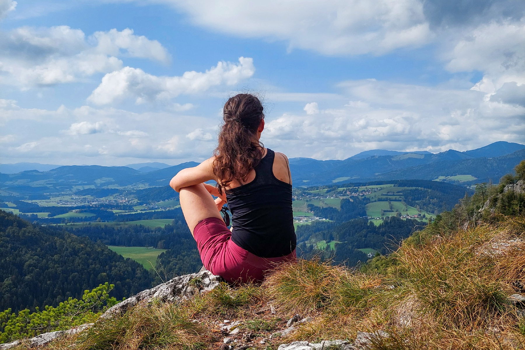 Bergsteigerfeeling auf den Patscha über den Jägersteig
