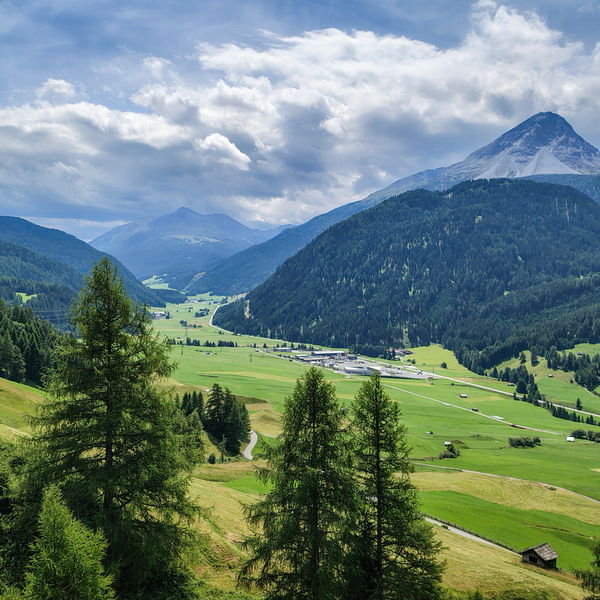 Am Dreiländereck im Westen der Ötztaler Alpen