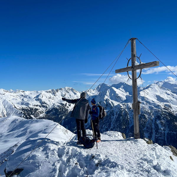 Entlang der Talfer auf den Ochsner